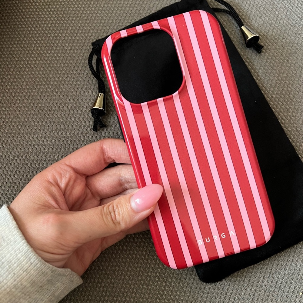 BURGA strawberry jam iPhone 14pro phone case. BRAND NEW